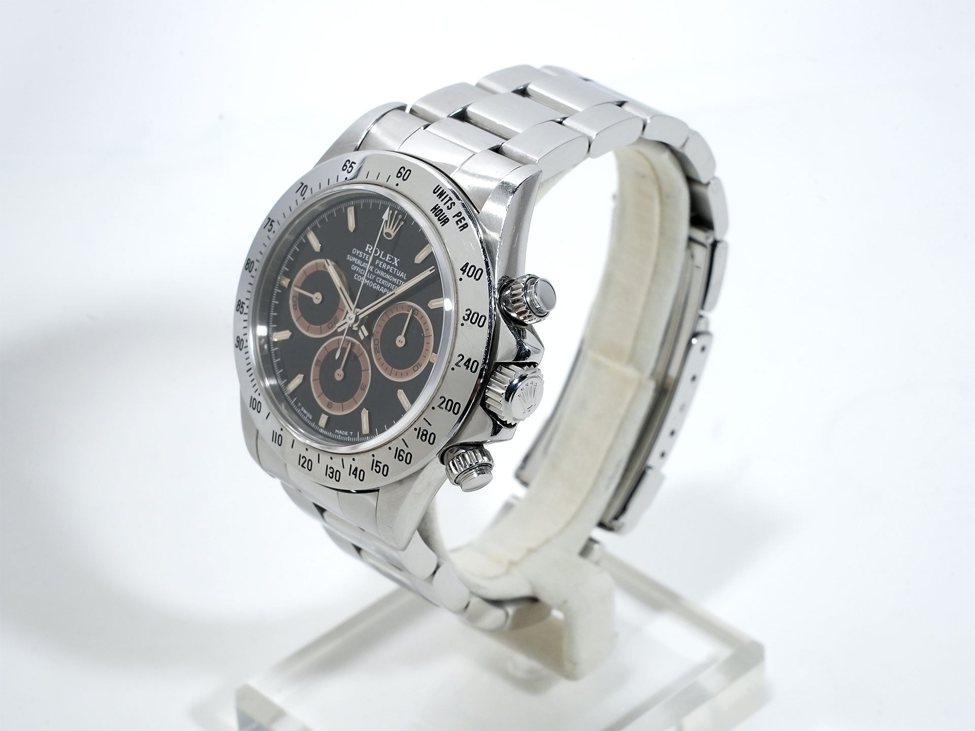 Rolex Daytona El Primero Ref. 16520 Stainless Steel Black Dial Pre-owned j8287cwj