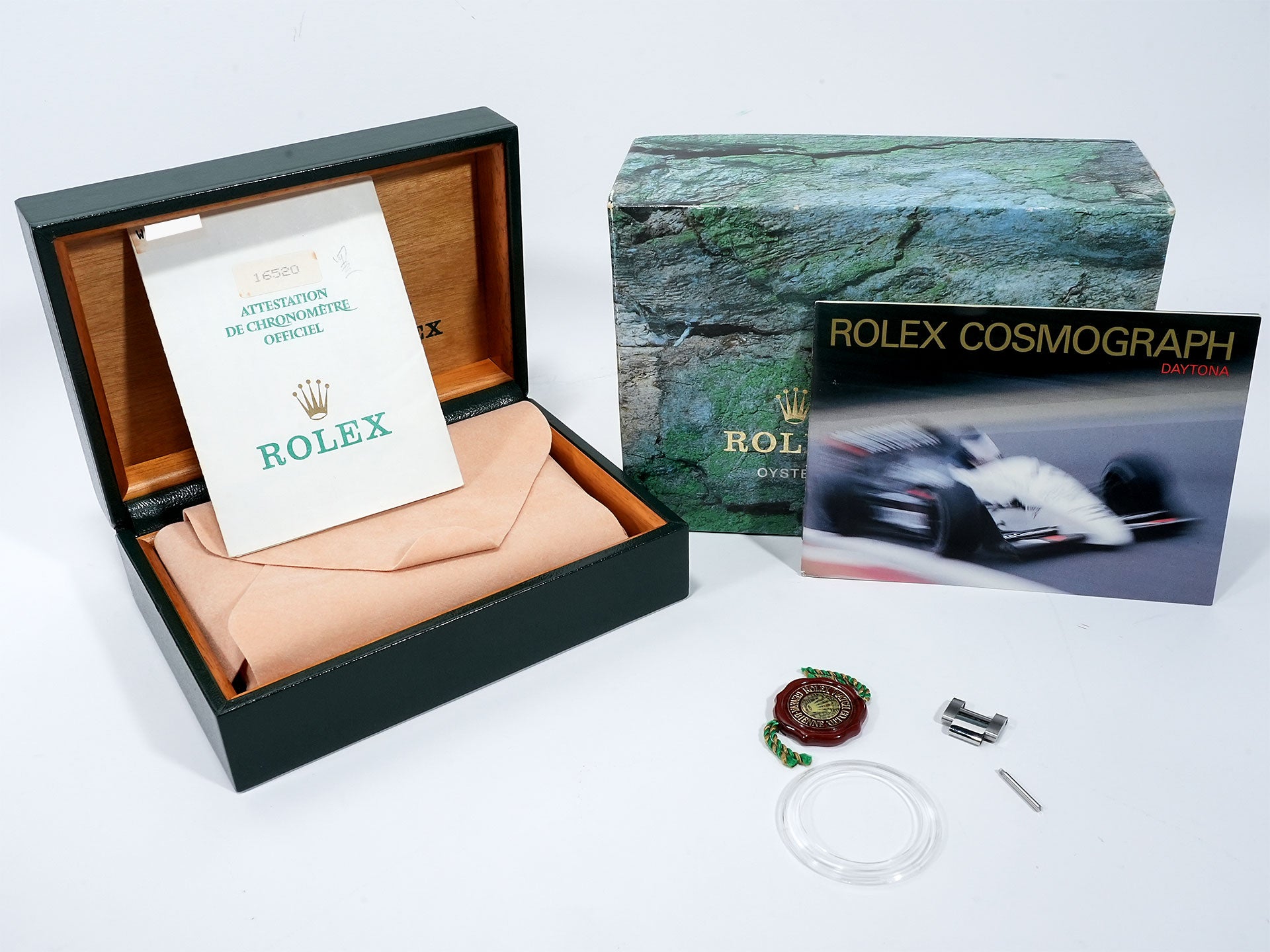 Rolex Daytona El Primero Ref. 16520 Stainless Steel Black Dial Pre-owned j8287cwj