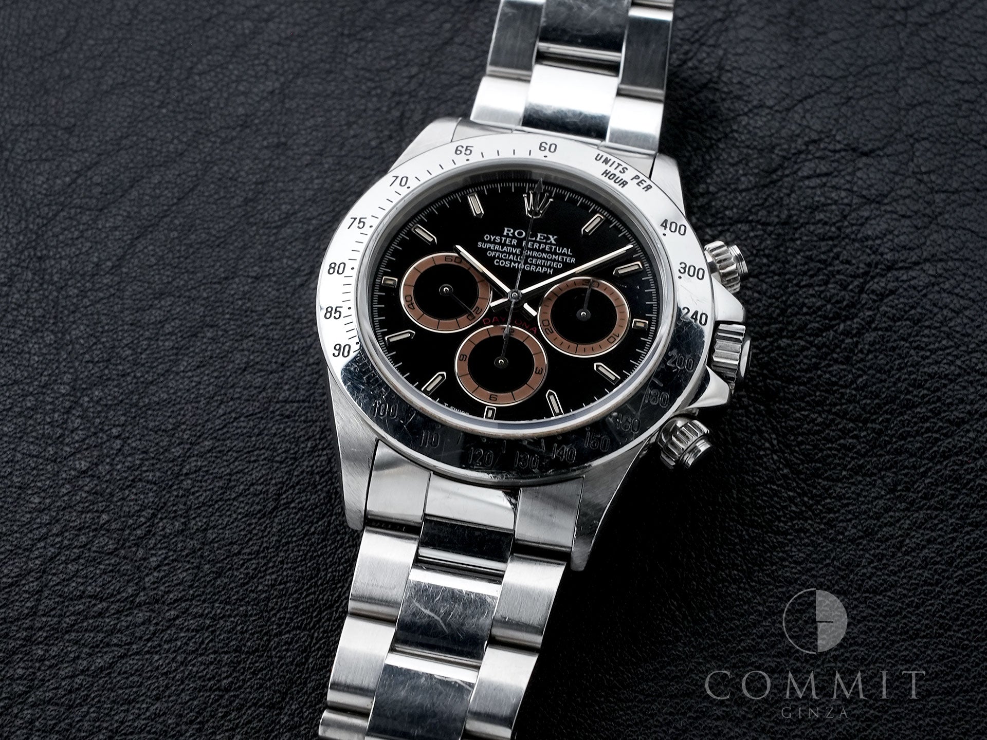 Rolex Daytona El Primero Ref. 16520 Stainless Steel Black Dial Pre-owned j8287cwj