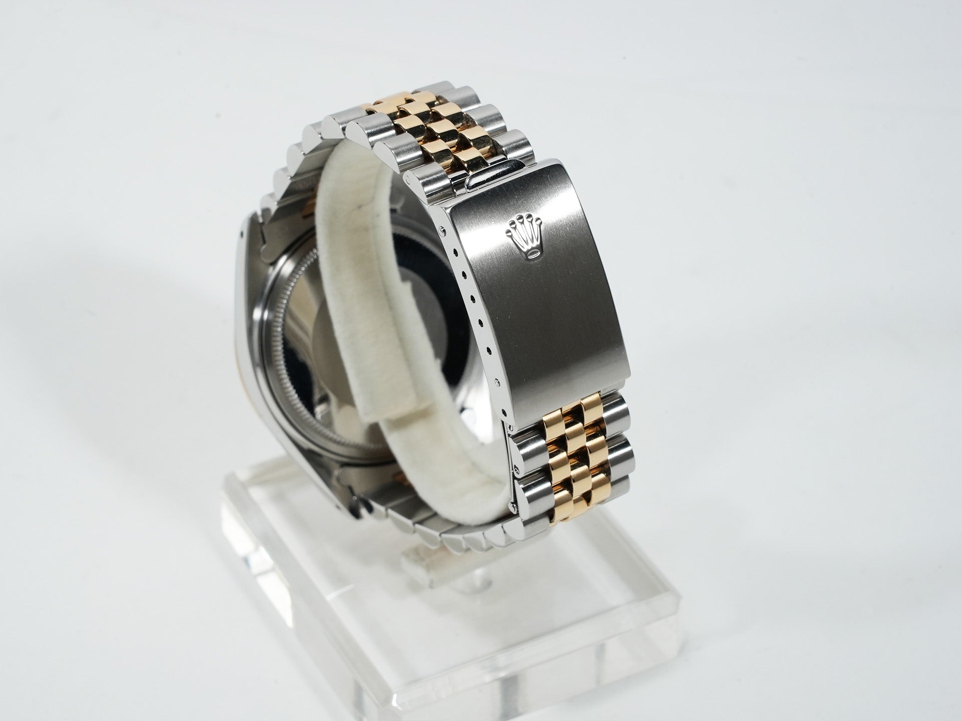 ロレックス デイトジャスト TIFFANY＆Co. Ref.16013 ステンレススチール/イエローゴールド シルバー文字盤 美中古 5xixm9ai