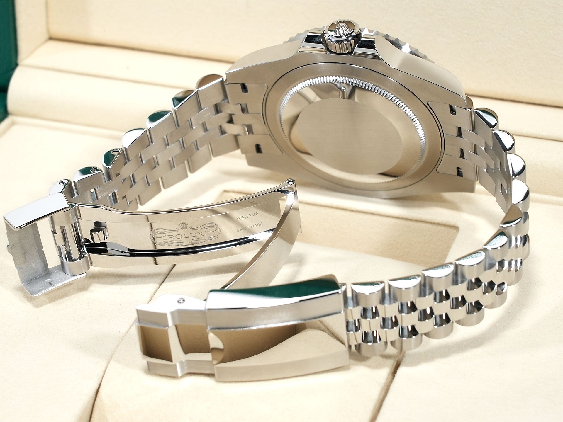 ロレックス GMTマスターII Ref.126710BLNR ステンレススチール ブラック文字盤 ジュビリーブレスレット 未使用 9a9fv2c8