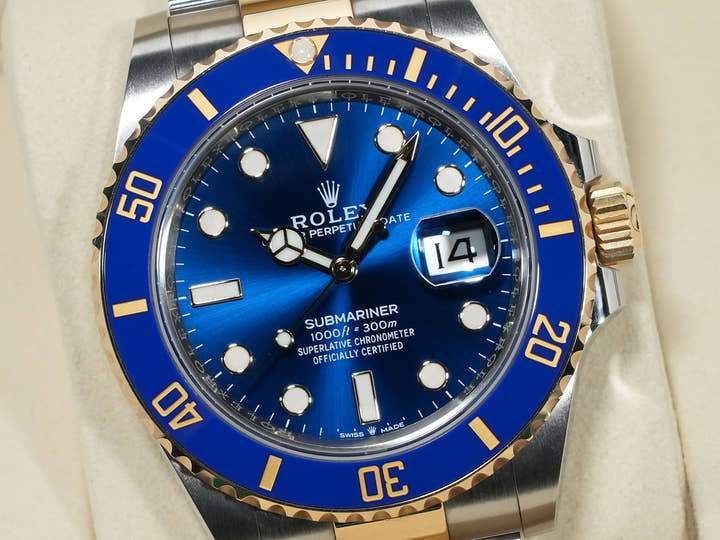 ロレックス サブマリーナー デイト Ref.126613LB ステンレススチール/イエローゴールド ブルー文字盤 未使用 px3oe6es