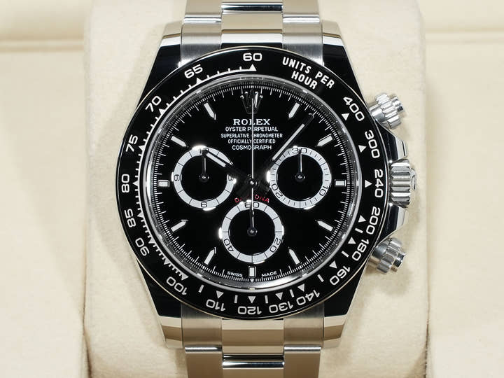 ロレックス デイトナ Ref.126500LN ステンレススチール ブラック文字盤 未使用 9cubdri9
