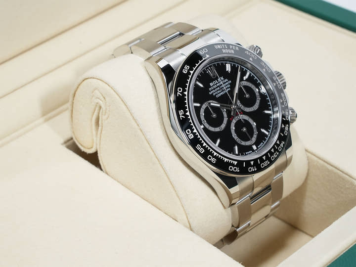 ロレックス デイトナ Ref.126500LN ステンレススチール ブラック文字盤 未使用 9cubdri9