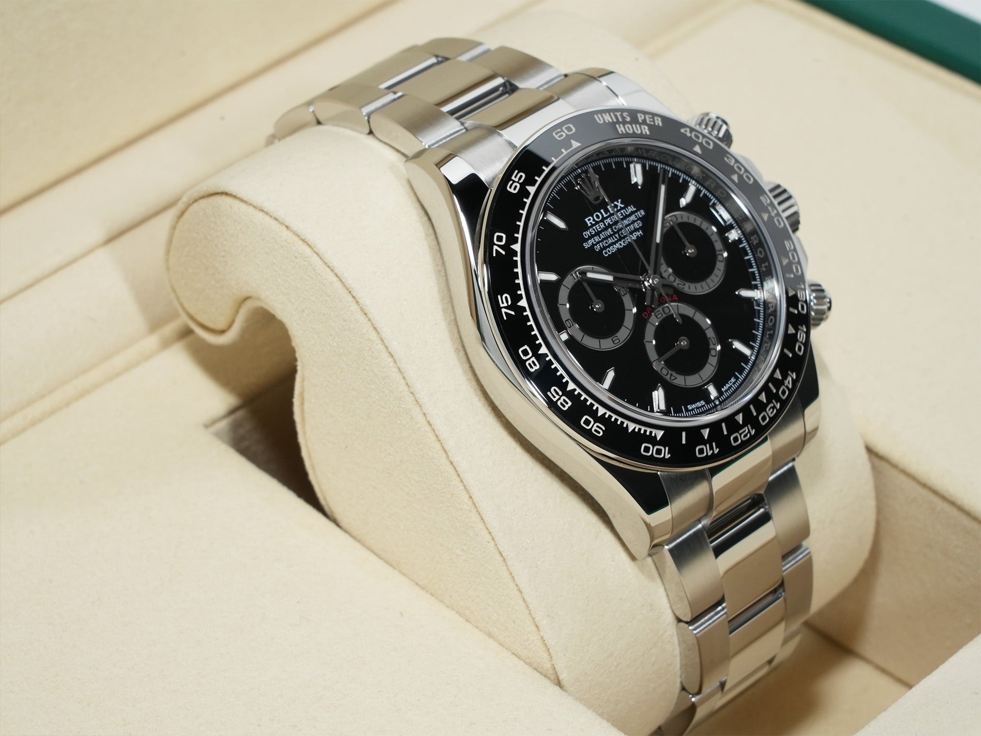 ロレックス デイトナ Ref.126500LN ステンレススチール ブラック文字盤 美中古 ocj5hmqp