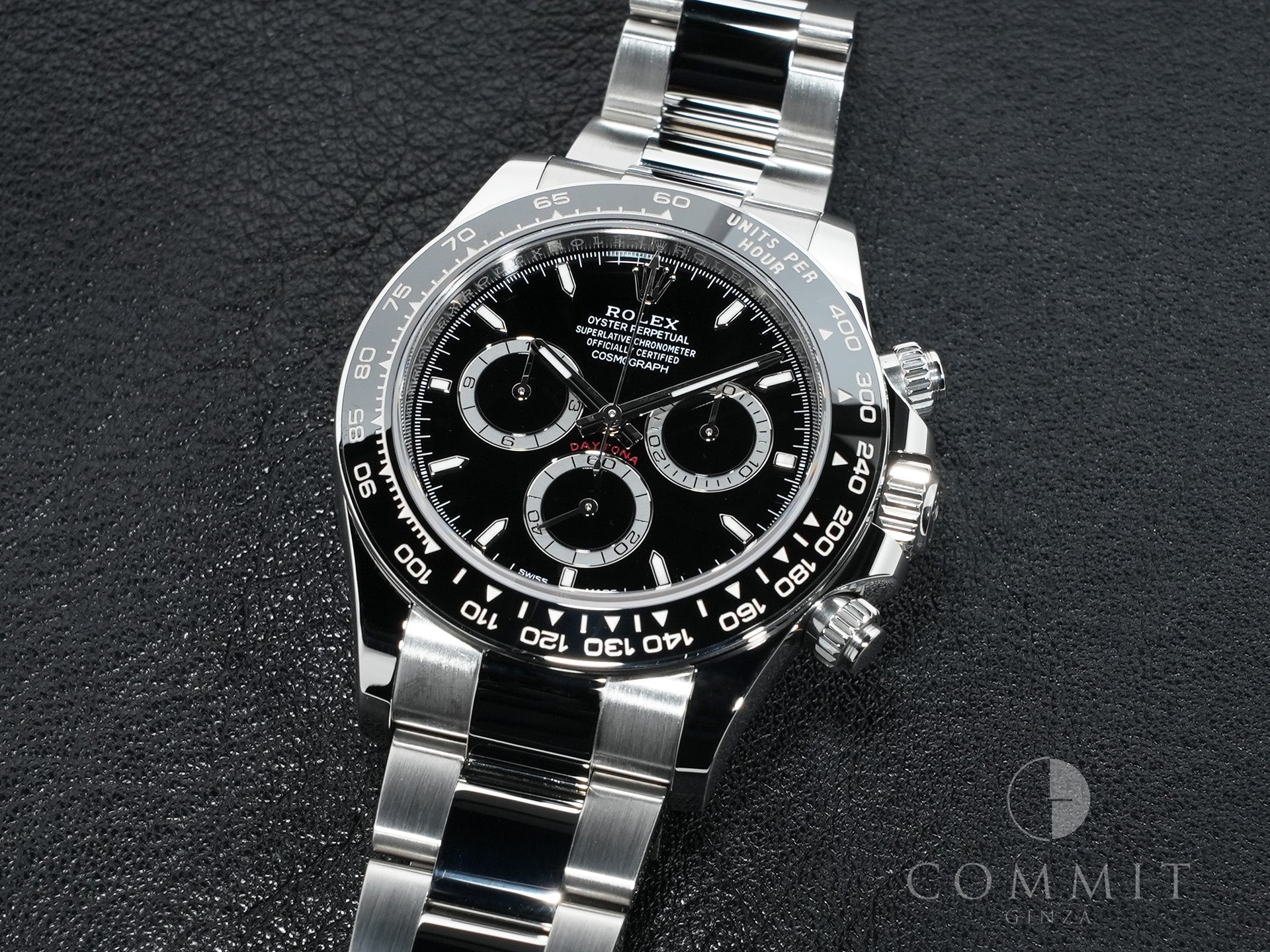 ロレックス デイトナ Ref.126500LN ステンレススチール ブラック文字盤 美中古 ocj5hmqp
