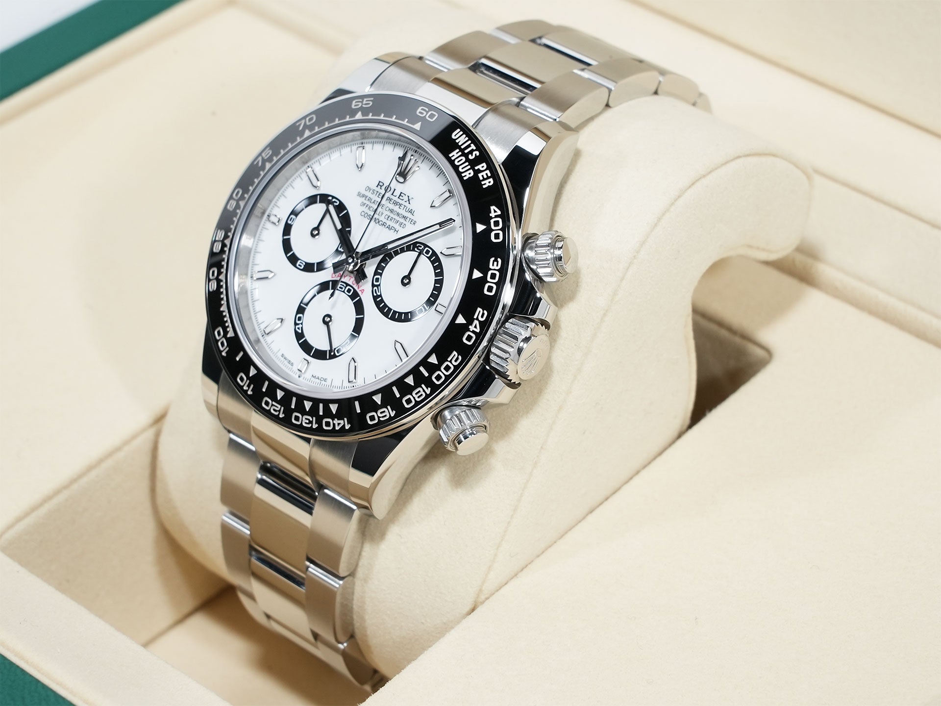 ロレックス デイトナ Ref.126500LN ステンレススチール ホワイト文字盤 未使用 fzry8sbb