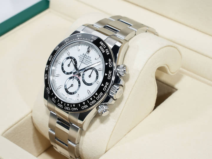 ロレックス デイトナ Ref.126500LN ステンレススチール ホワイト文字盤 未使用 ysiwca52