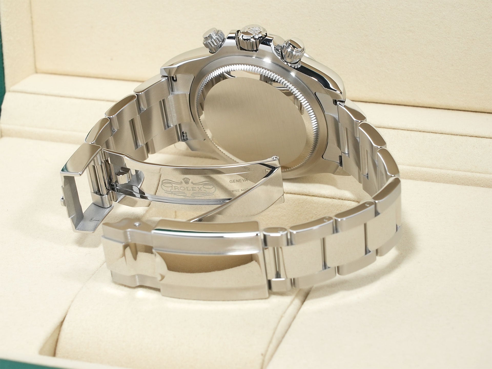 Rolex Daytona Ref. 126500LN Stainless Steel Black Dial Unused reuhs4vq