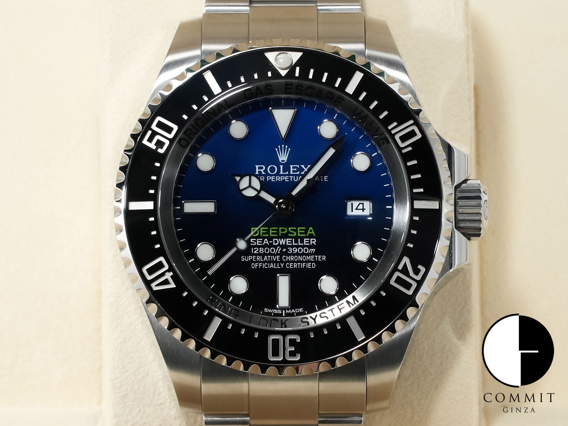ロレックス シードゥエラー ディープシー Ref.116660 ステンレススチール Dブルー文字盤 美中古 jqam68vi