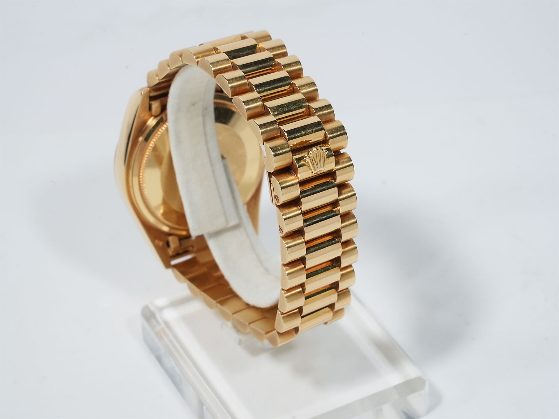 ロレックス デイデイト36 Ref.18038 イエローゴールド オニキス文字盤 中古 fw4muuk5