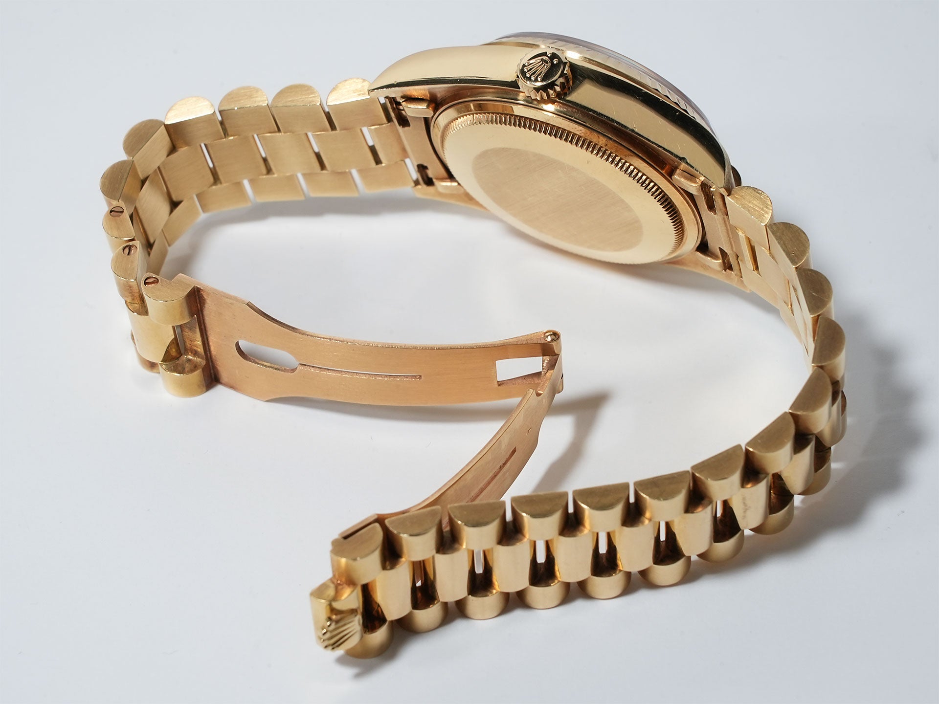 ロレックス デイデイト36 Ref.18038 イエローゴールド オニキス文字盤 中古 fw4muuk5