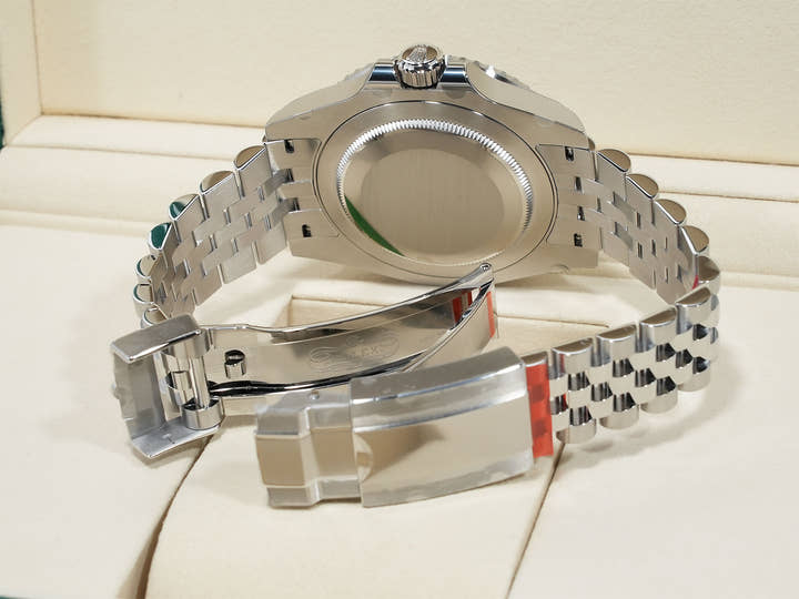 ロレックス GMTマスターII Ref.126710BLRO ステンレススチール ブラック文字盤 ジュビリーブレスレット 未使用 44teoaat