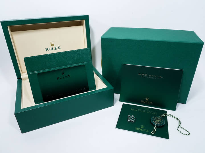 ロレックス GMTマスターII Ref.126710BLNR ステンレススチール ブラック文字盤 ジュビリーブレスレット 未使用 29ra4gnc