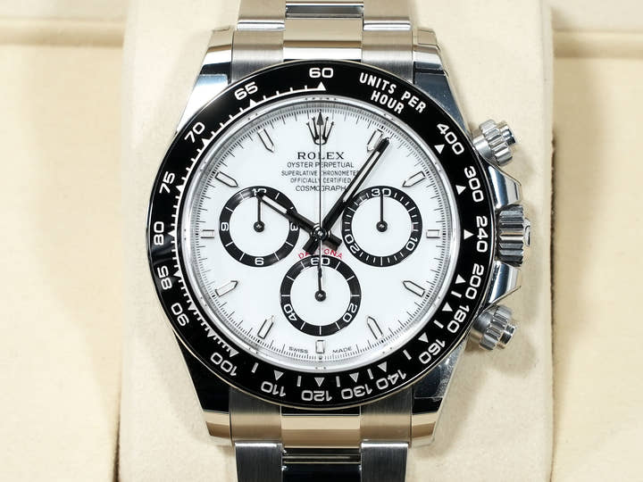 ロレックス デイトナ Ref.126500LN ステンレススチール ホワイト文字盤 未使用 eyj4ag4b