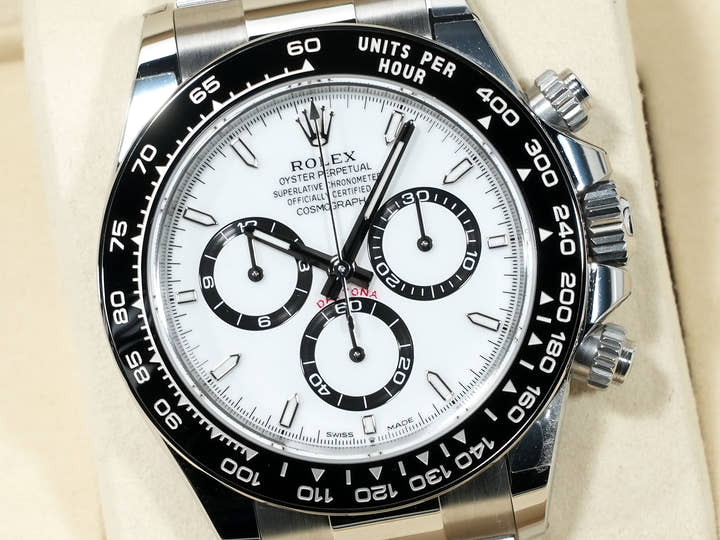 ロレックス デイトナ Ref.126500LN ステンレススチール ホワイト文字盤 未使用 eyj4ag4b