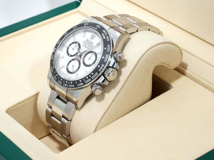 ロレックス デイトナ Ref.126500LN ステンレススチール ホワイト文字盤 未使用 eyj4ag4b