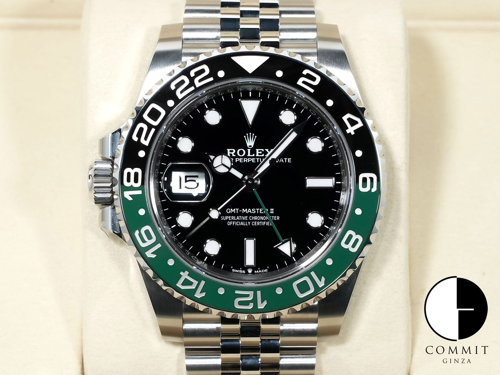 ロレックス GMTマスターII Ref.126720VTNR ステンレススチール ブラック文字盤 ジュビリーブレスレット 未使用 e5x4ehm9