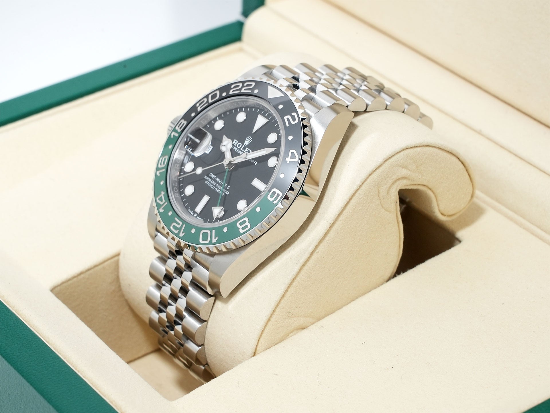 ロレックス GMTマスターII Ref.126720VTNR ステンレススチール ブラック文字盤 ジュビリーブレスレット 未使用 e5x4ehm9