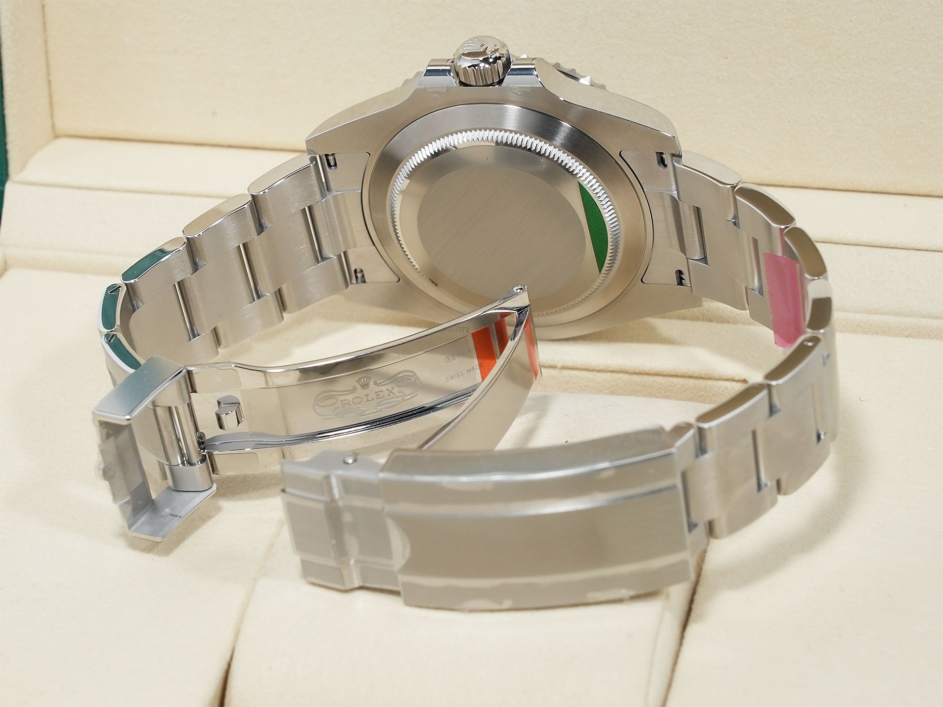 ロレックス サブマリーナー ノンデイト Ref.124060 ステンレススチール ブラック文字盤 未使用 hsya98mm