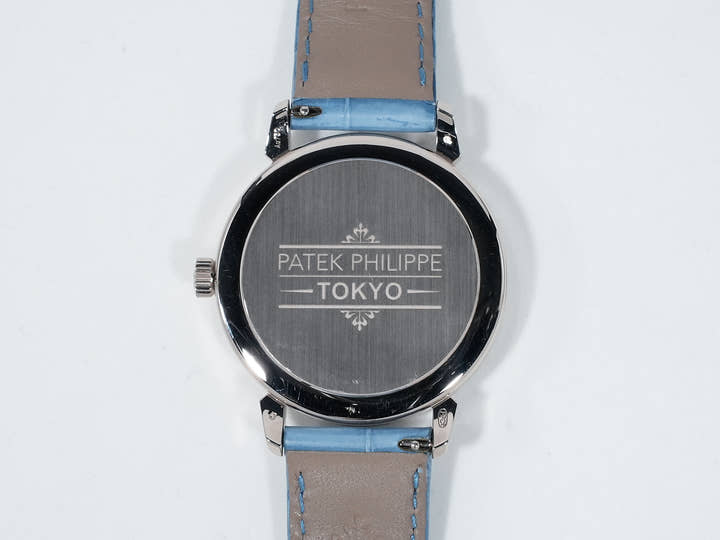 パテックフィリップ カラトラバ グランド エキシビジョン 東京2023 Ref.6127G-010 ホワイトゴールド ラックライトブルー文字盤 中古 cdbjuuxw