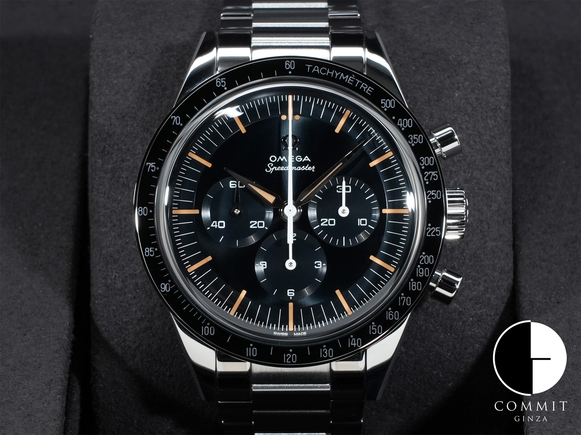 オメガ スピードマスター ファースト オメガ イン スペー﻿ス Ref.310.30.40.50.06.001 ステンレススチール ブルーグレー文字盤 未使用 i2e6q6te