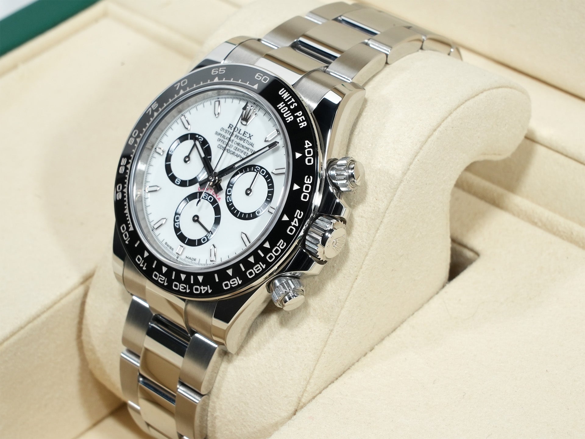ロレックス デイトナ Ref.126500LN ステンレススチール ホワイト文字盤 未使用 8gdgzo29