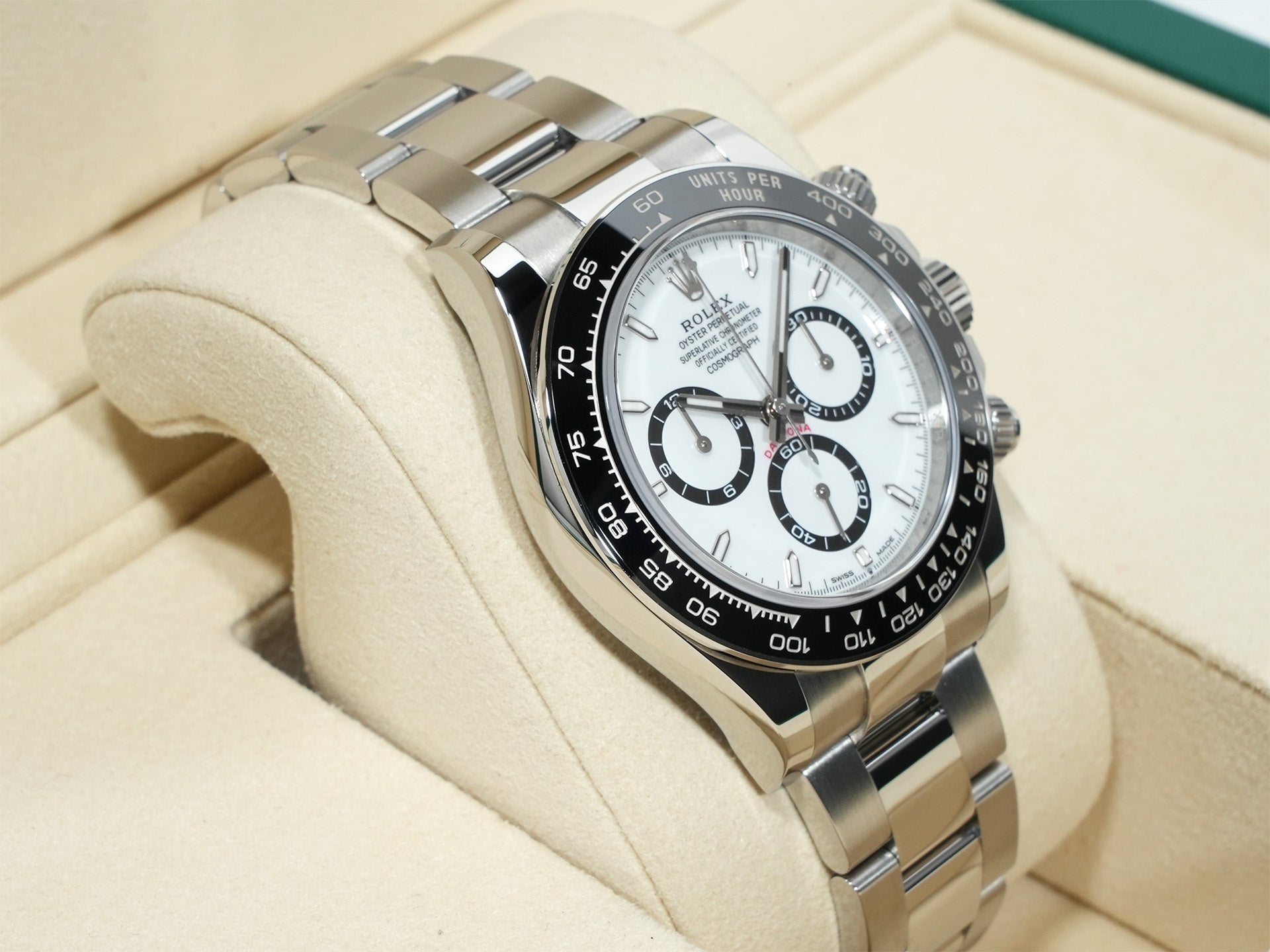ロレックス デイトナ Ref.126500LN ステンレススチール ホワイト文字盤 未使用 8gdgzo29