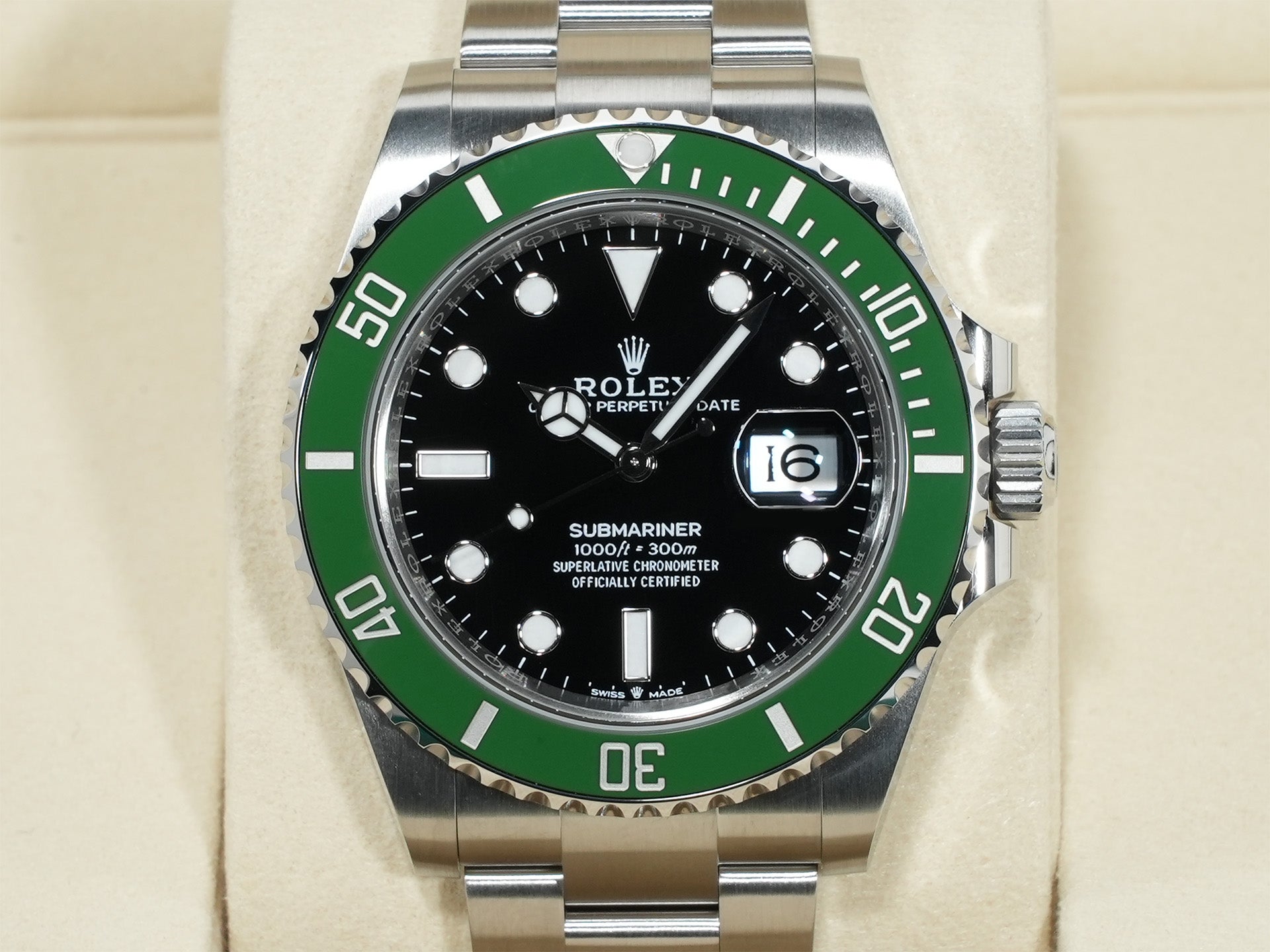 ロレックス サブマリーナー デイト Ref.126610LV ステンレススチール ブラック文字盤 未使用 yi2rnxru