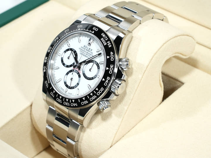 ロレックス デイトナ Ref.126500LN ステンレススチール ホワイト文字盤 未使用 vtx7feqq