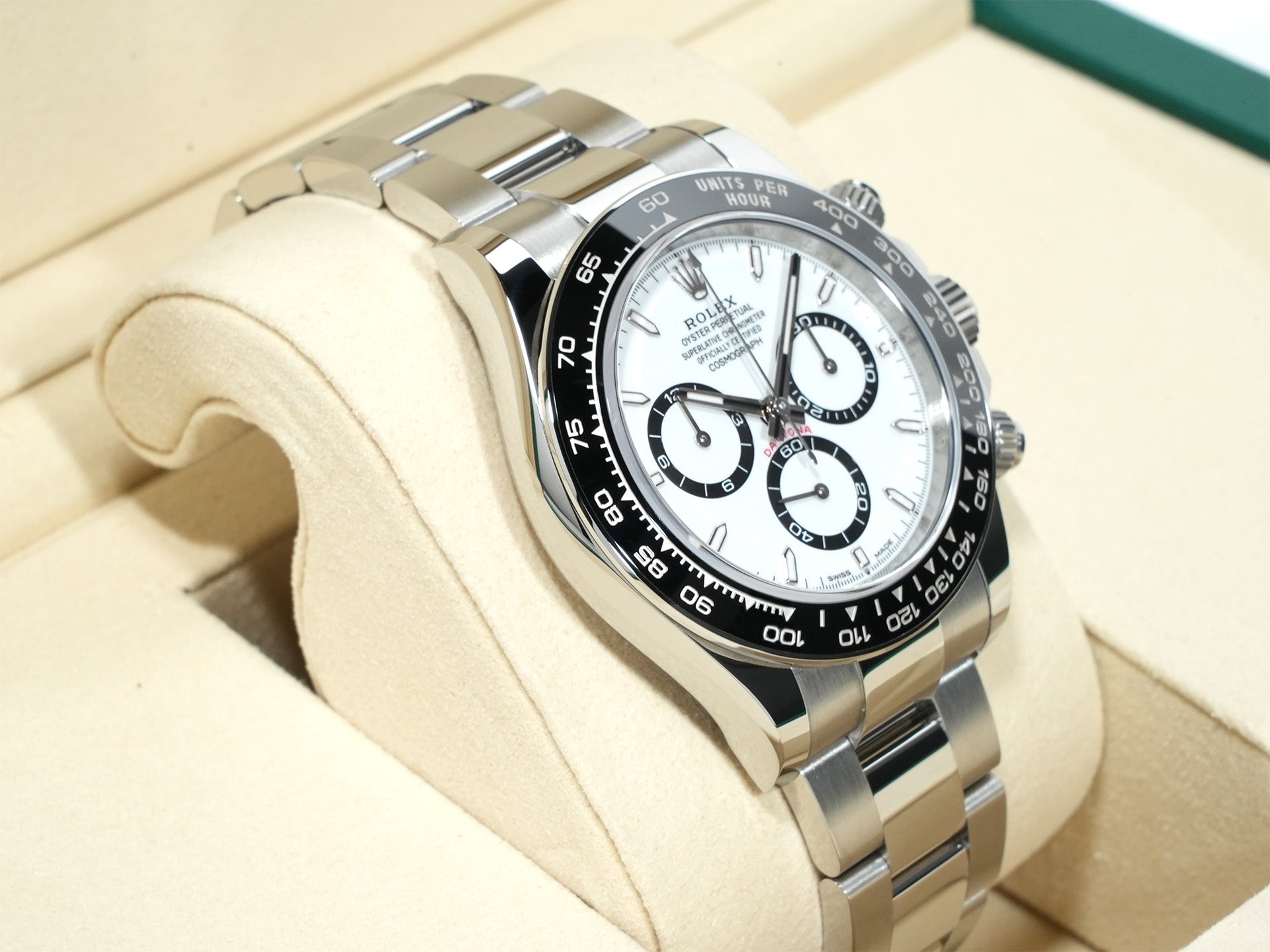 ロレックス デイトナ Ref.126500LN ステンレススチール ホワイト文字盤 未使用 vtx7feqq