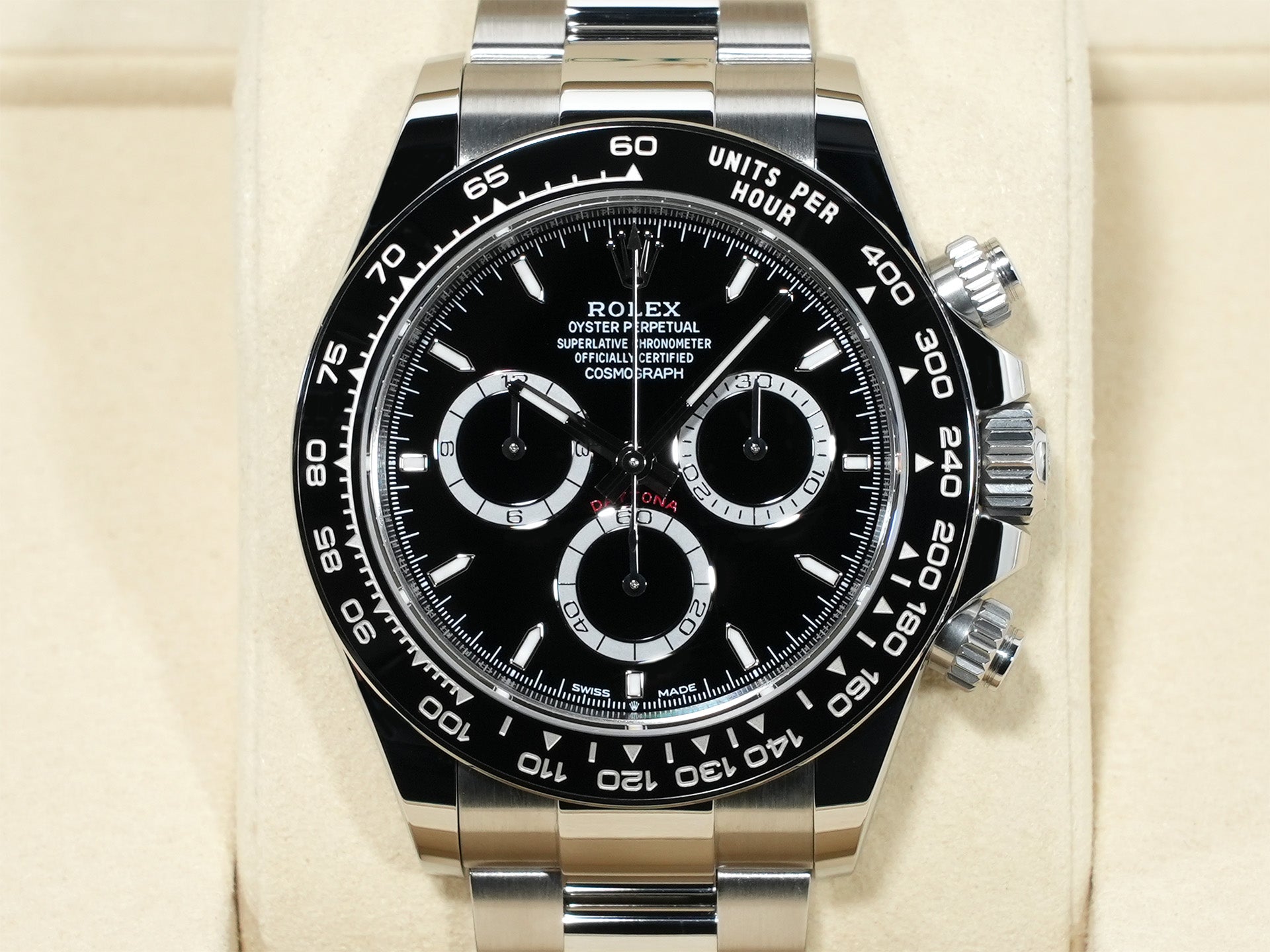 ロレックス デイトナ Ref.126500LN ステンレススチール ブラック文字盤 未使用 ptdcgjxz