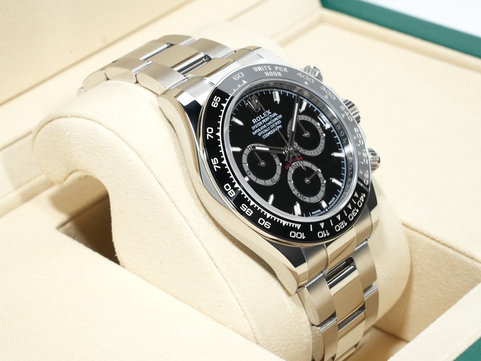 ロレックス デイトナ Ref.126500LN ステンレススチール ブラック文字盤 未使用 ptdcgjxz