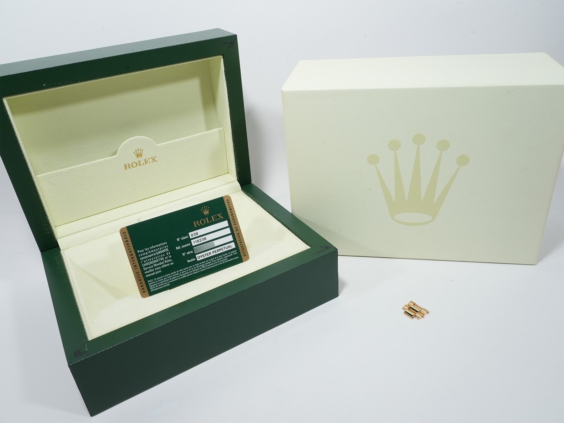 ロレックス デイデイト36 Ref.118238A イエローゴールド シャンパン文字盤 中古 w2h5p9a6