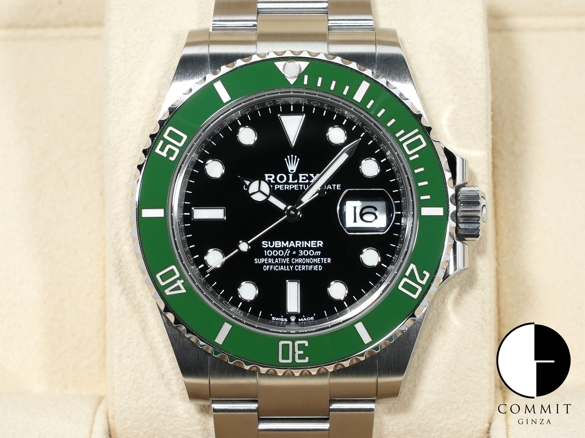 Pre-owned Rolex Submariner Date Ref. 126610LV Stainless Steel Black Dial ivxdtrt6