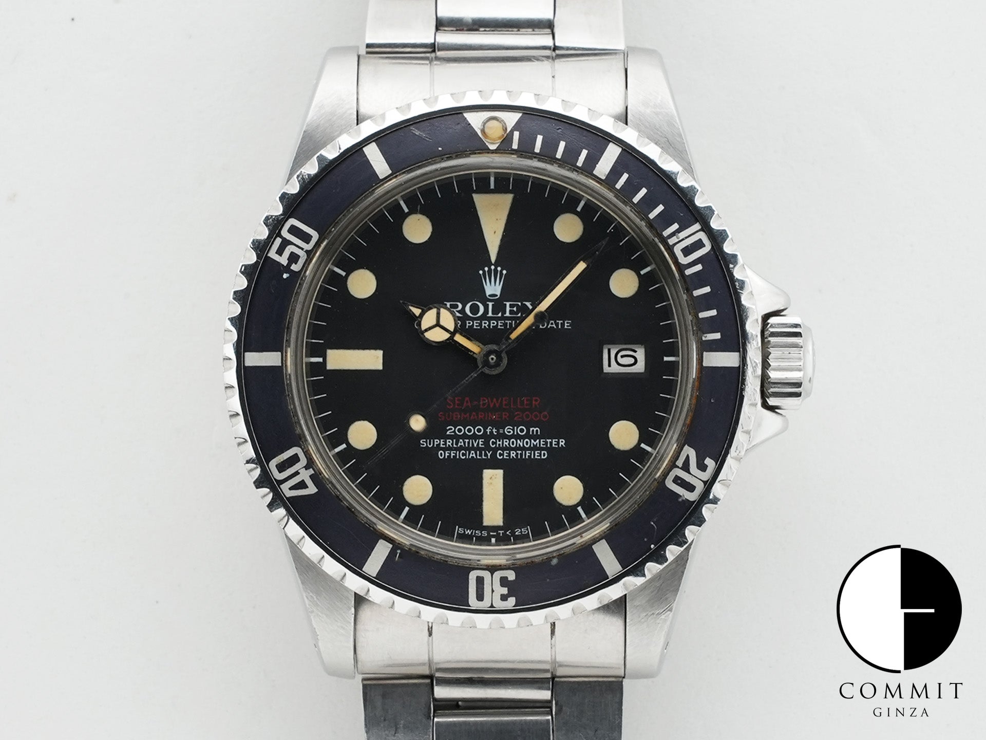 ロレックス シードゥエラー Ref.1665 ステンレススチール ブラック文字盤 中古 woony2z6