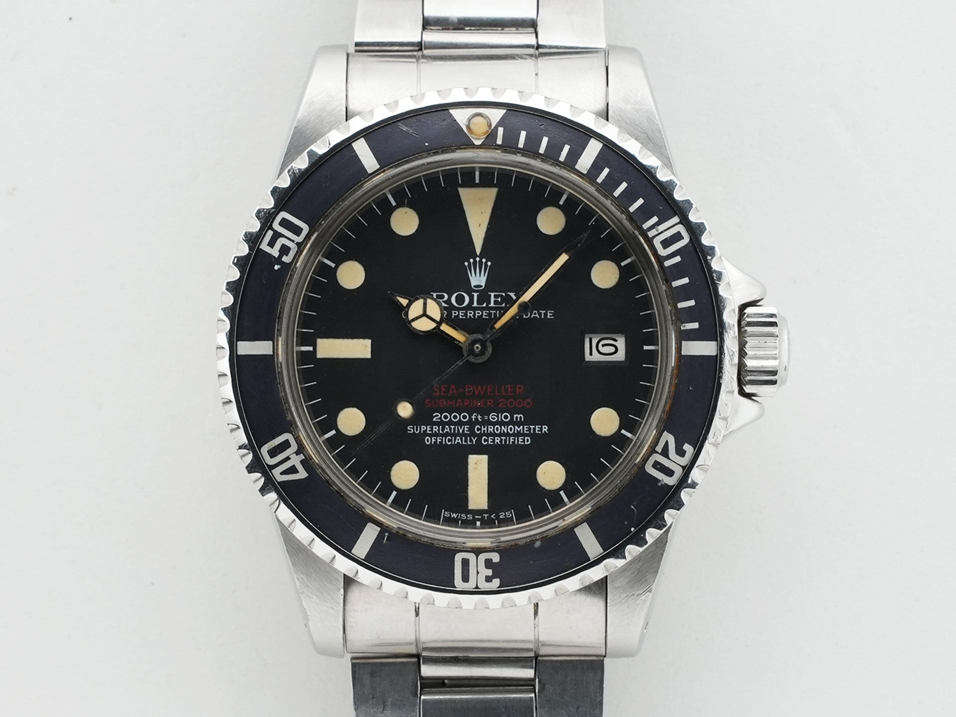 ロレックス シードゥエラー Ref.1665 ステンレススチール ブラック文字盤 中古 woony2z6