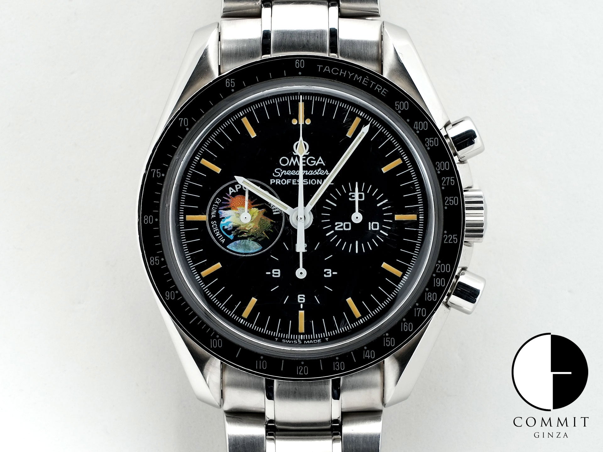 オメガ スピードマスター プロフェッショナル アポロ13号 25周年記念 Ref.3595.52 ステンレススチール ブラック文字盤 中古 dadf2srm