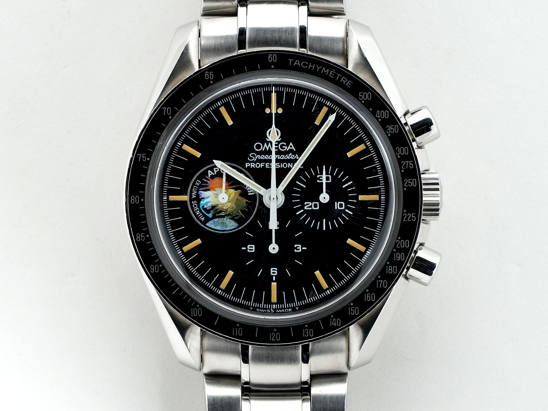 オメガ スピードマスター プロフェッショナル アポロ13号 25周年記念 Ref.3595.52 ステンレススチール ブラック文字盤 中古 dadf2srm