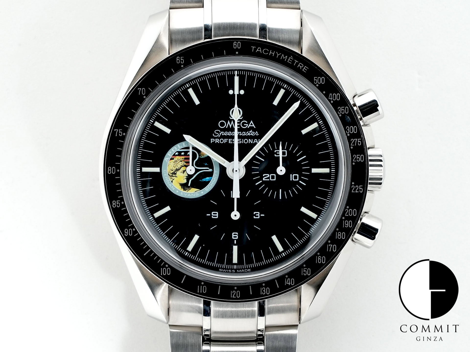 オメガ スピードマスター プロフェッショナル アポロ17号 Ref.3597.20 ステンレススチール ブラック文字盤 美中古 wgbssqcq
