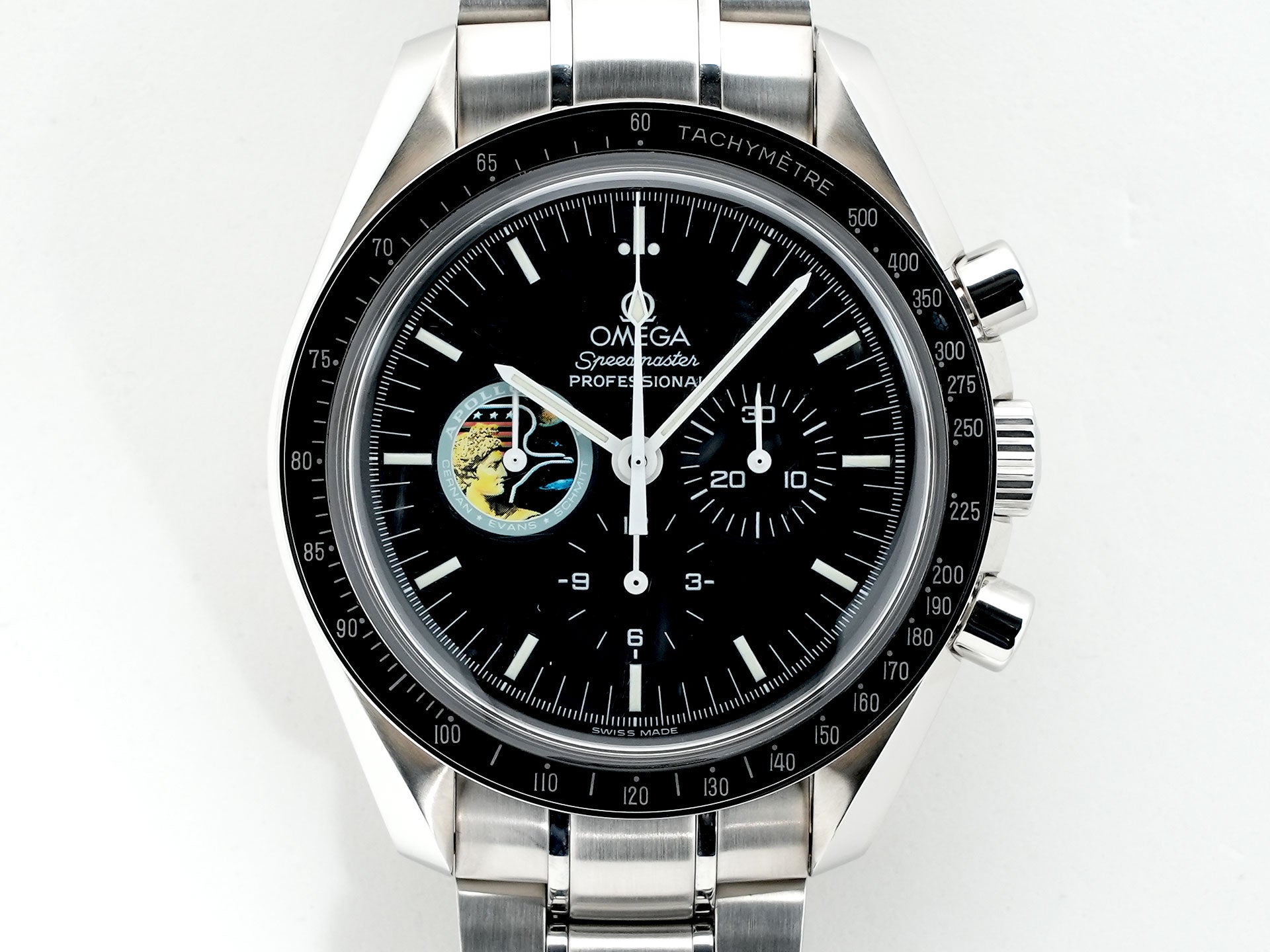 オメガ スピードマスター プロフェッショナル アポロ17号 Ref.3597.20 ステンレススチール ブラック文字盤 美中古 wgbssqcq