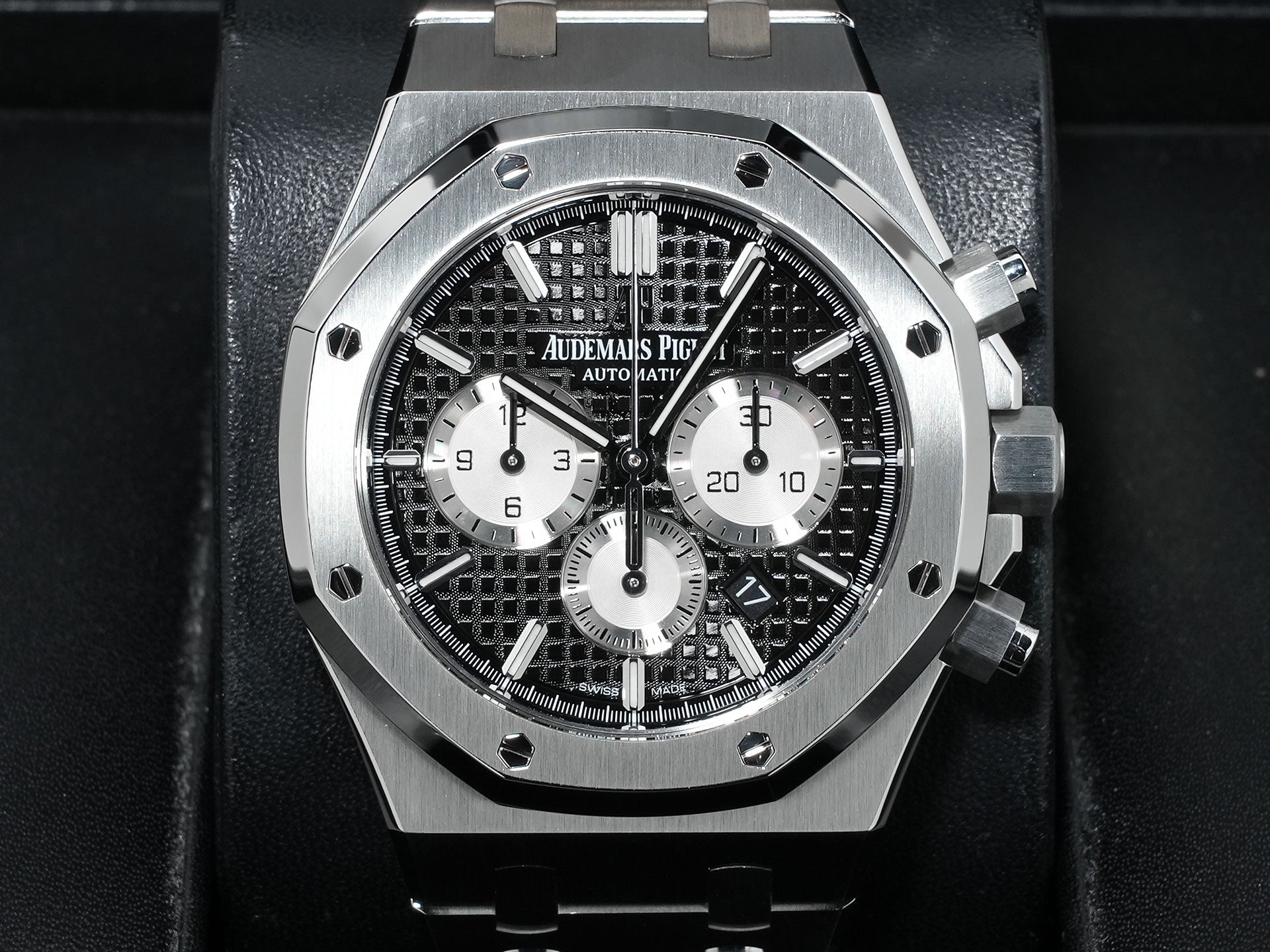 オーデマピゲ ロイヤルオーク クロノグラフ Ref.26331ST.OO.1220ST.02 ステンレススチール ブラック文字盤 美中古 kxzmyiu8