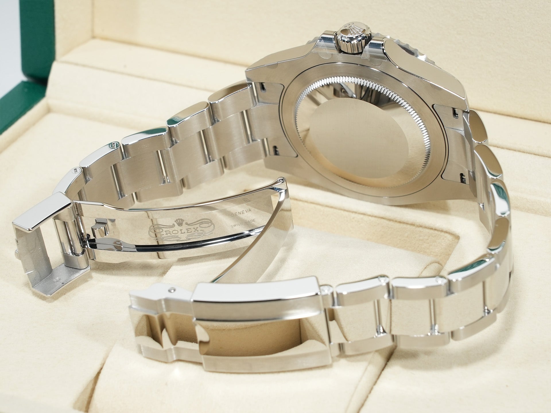 ロレックス GMTマスターII Ref.126710BLNR ステンレススチール ブラック文字盤 オイスターブレスレット 未使用 iaxzqd32