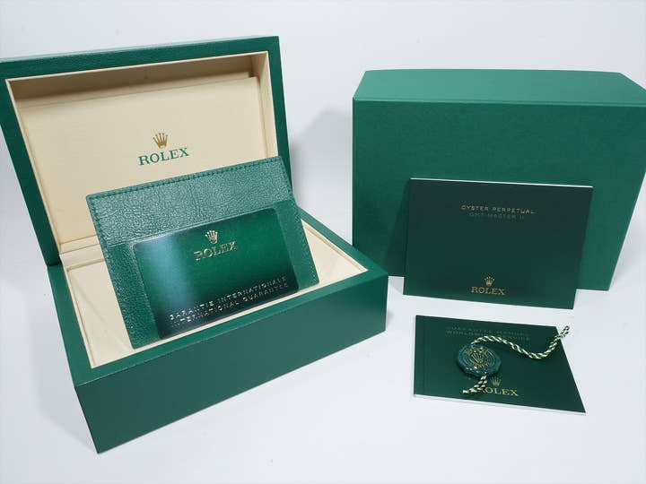 ロレックス GMTマスターII Ref.126710BLNR ステンレススチール ブラック文字盤 オイスターブレスレット 未使用 iaxzqd32