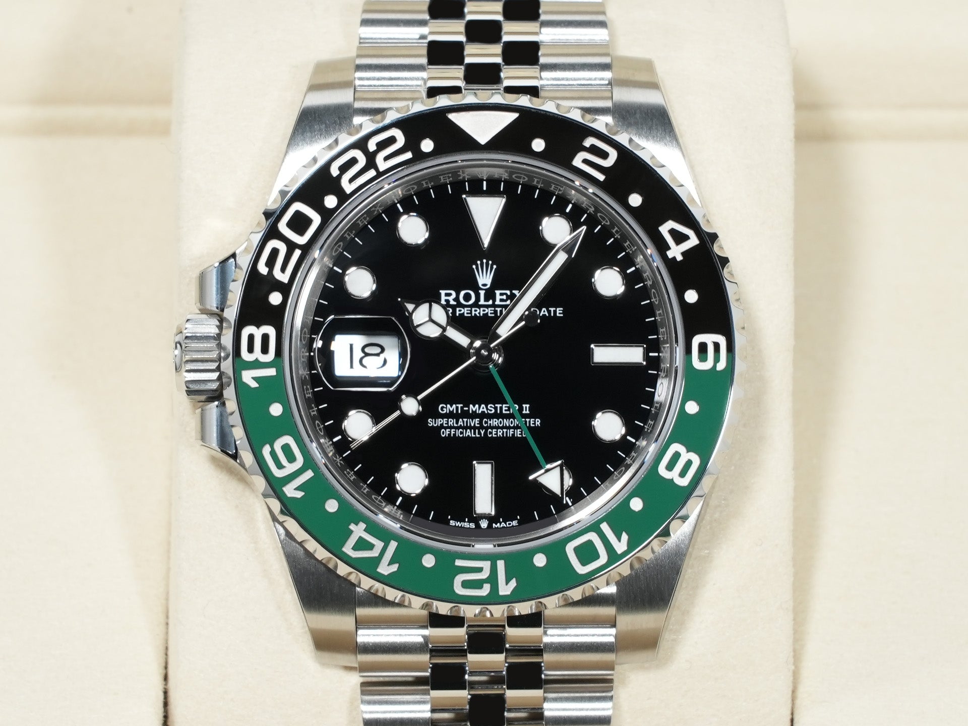 ロレックス GMTマスターII Ref.126720VTNR ステンレススチール ブラック文字盤 ジュビリーブレスレット 未使用 y5tk4acm