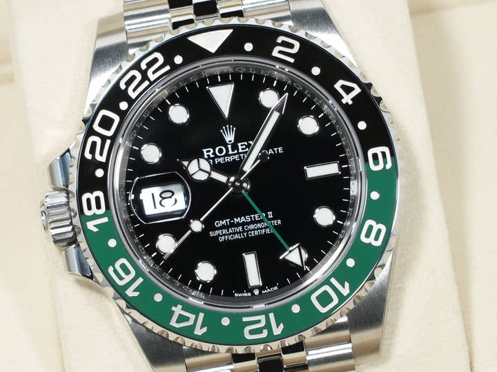 ロレックス GMTマスターII Ref.126720VTNR ステンレススチール ブラック文字盤 ジュビリーブレスレット 未使用 y5tk4acm