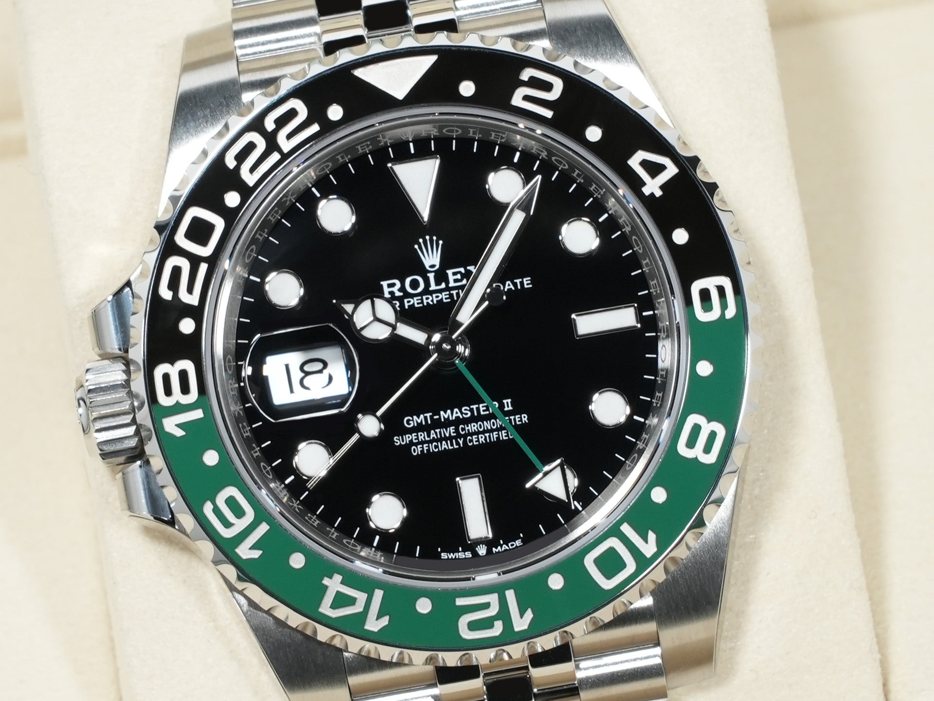 ロレックス GMTマスターII Ref.126720VTNR ステンレススチール ブラック文字盤 ジュビリーブレスレット 未使用 y5tk4acm
