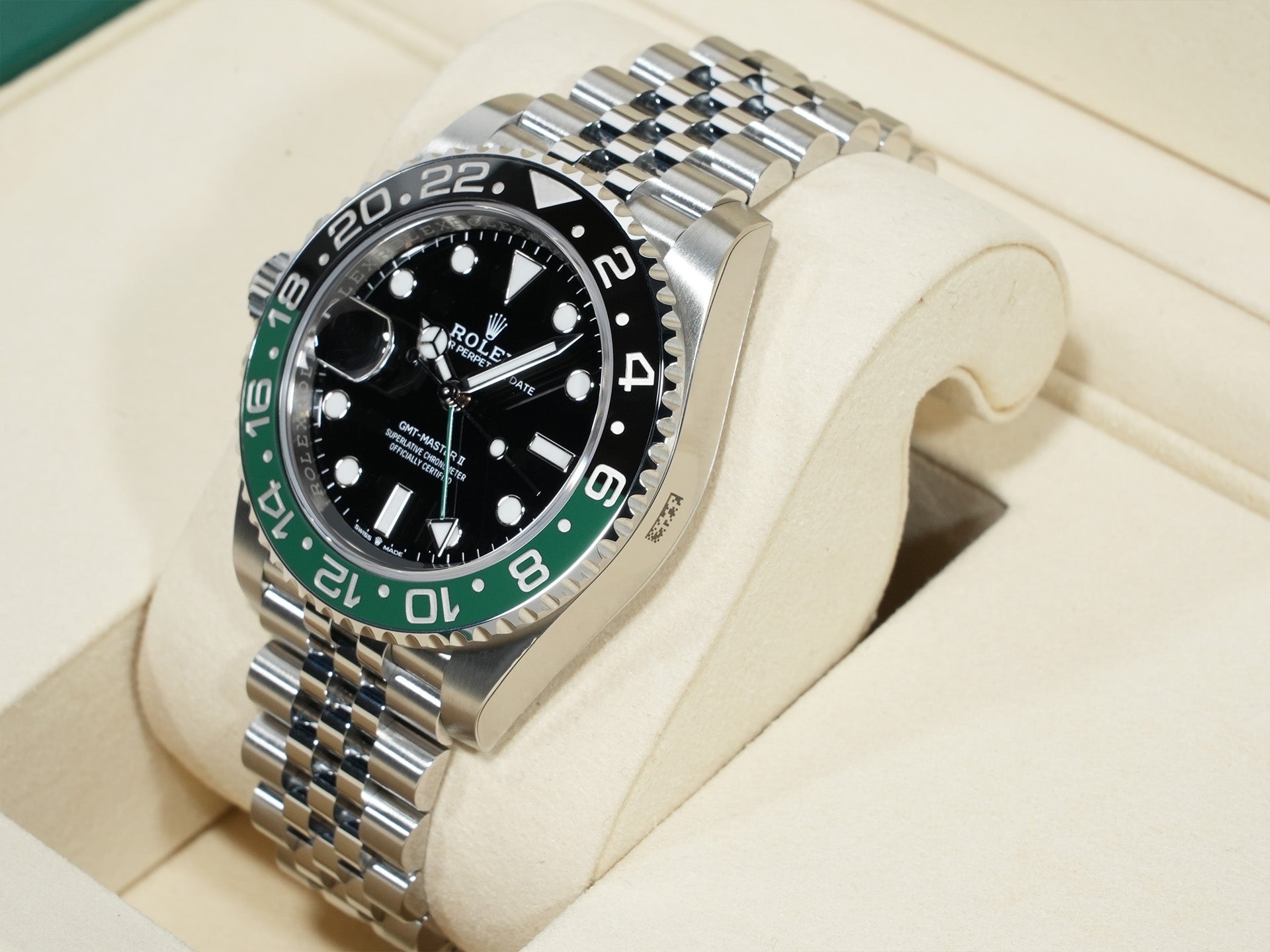 ロレックス GMTマスターII Ref.126720VTNR ステンレススチール ブラック文字盤 ジュビリーブレスレット 未使用 y5tk4acm