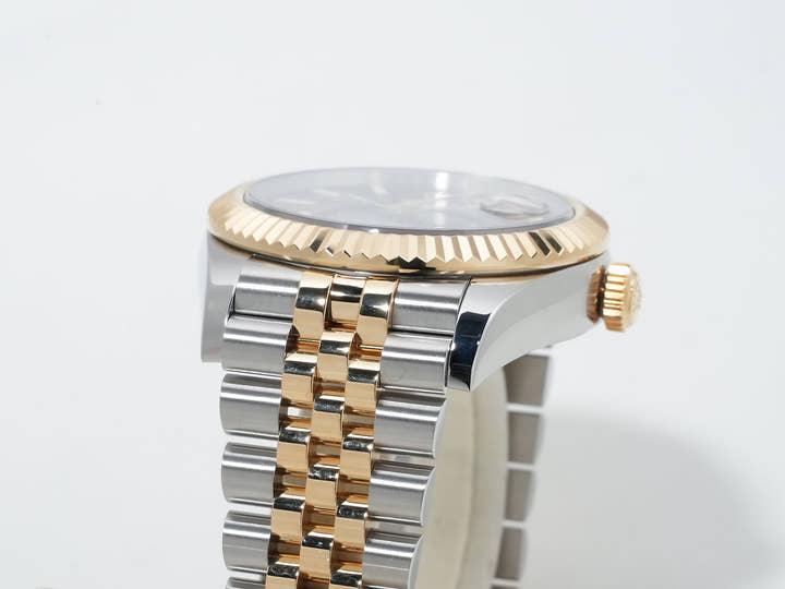 ロレックス スカイドゥエラー Ref.326933 ステンレススチール/イエローゴールド ブラック文字盤 ジュビリーブレスレット 美品 h3r2br8t