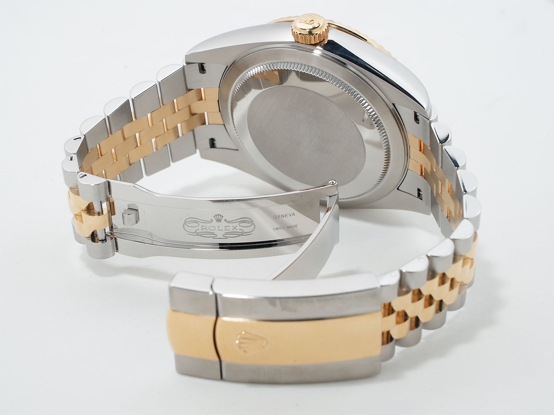 ロレックス スカイドゥエラー Ref.326933 ステンレススチール/イエローゴールド ブラック文字盤 ジュビリーブレスレット 美品 h3r2br8t